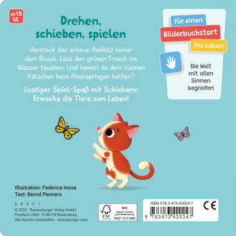 Mein Schiebe-Mitmachbuch - Lieblingstiere