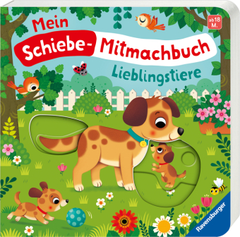 Mein Schiebe-Mitmachbuch - Lieblingstiere