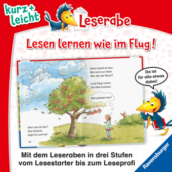 Leserabe 1. Lesestufe Kurz und leicht - Eine Prinzessin im Apfelbaum
