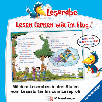 Leserabe Sonderausgaben - Geschichten von starken Helden - Silbe für Silbe lesen lernen