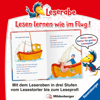 Leserabe Sonderausgaben - Geschichten von Meermädchen - Silbe für Silbe lesen lernen 