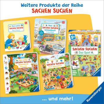 Mein Sachen suchen Wimmelbuch: Fahrzeuge im Einsatz