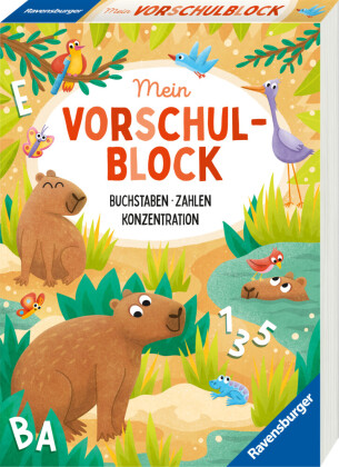 Mein Vorschulblock: Buchstaben, Zahlen, Konzentration