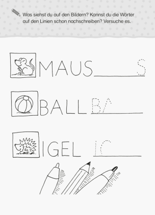 Mein Vorschulblock: Buchstaben, Zahlen, Konzentration