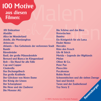 Disney - Malen nach Zahlen: Classics