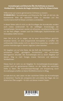Aromatherapie und Ätherische Öle: Die Duftreise zu innerem Wohlbefinden - Entdecke die Magie natürlicher Düfte für Körper und Geist
