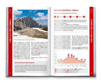 KOMPASS guida escursionistica Dolomiti di Sesto, Parco Naturale Tre Cime, 50 itinerari