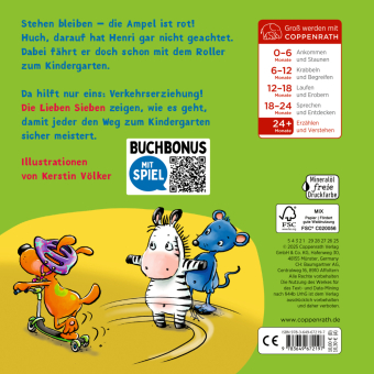 Laufrad, Helm & Zebrastreifen