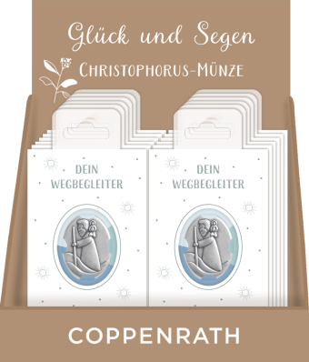 Christophorus-Münze - Glück und Segen 