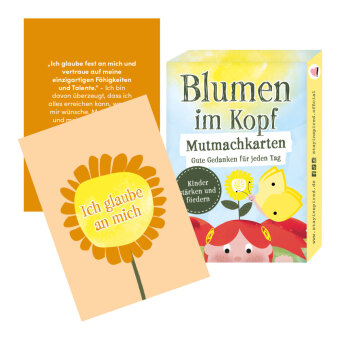 Blumen im Kopf Mutmachkarten: Gute Gedanken für jeden Tag