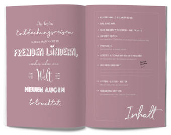 GuideMe Reisetagebuch Travel Memories "Für Verliebte"
