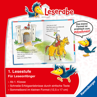 Leserabe Sonderausgaben - Fantastische Erstlesegeschichten von Rittern und Drachen