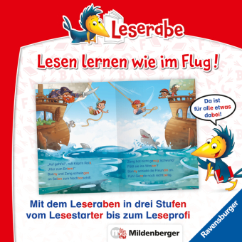 Leserabe mit Mildenberger Silbenmethode - Wilde Piratenabenteuer