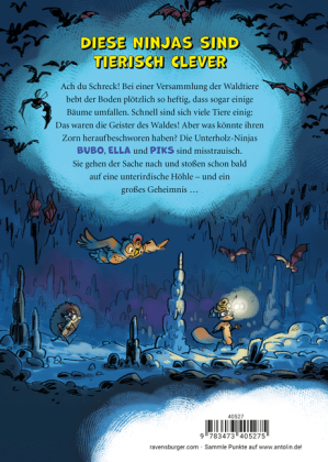 Unterholz-Ninjas, Band 4 - Die Geister des Waldes