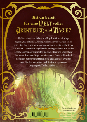 Royal Institute of Magic, Band 2 - Auf den Spuren des Schattensuchers