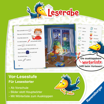 Leserabe Vor-Lesestufe - Pinguin Pinu taut auf
