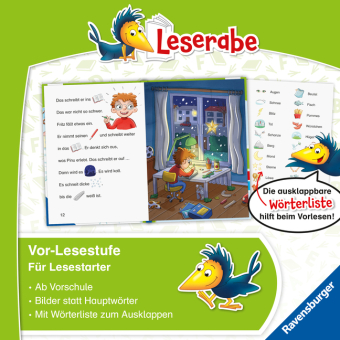 Leserabe Vor-Lesestufe - Pinguin Pinu taut auf