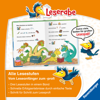 Leserabe Sonderausgaben - Ritter- und Drachengeschichten zum Lesenlernen