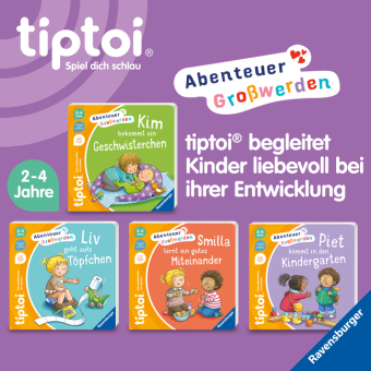 tiptoi® Abenteuer Großwerden - Piet kommt in den Kindergarten