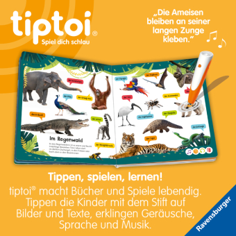 tiptoi® - Kennst du diese Tiergeräusche?