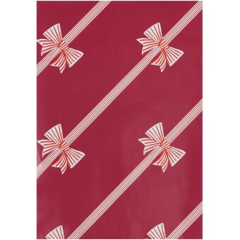 Geschenkpapier Schleifen, Streifen, FSC MIX