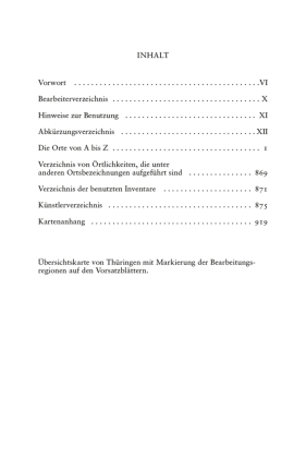 Set Dehio - Handbuch der deutschen Kunstdenkmäler / Thüringen Bd. I+II