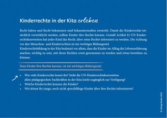 Kinderrechte in der Kita. 40 Reflexionskarten für die Teamarbeit