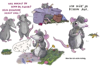 Die kleine Ratte Kwiik macht stark. Weil ich mutig bin