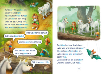 Kleines Einhorn Funkelstern. Magische Geschichten 
