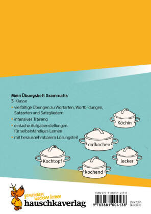 Mein Übungsheft Grammatik 3. Klasse