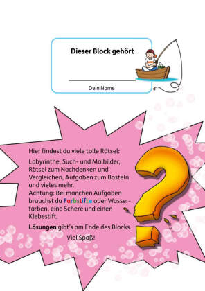 Rätselblock ab 3 Jahre, Band 3