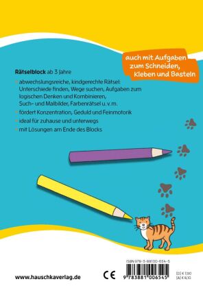 Rätselblock ab 3 Jahre, Band 3