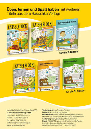 Rätselblock ab 7 Jahre, Band 3