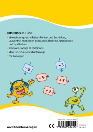 Rätselblock ab 7 Jahre, Band 3