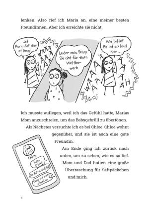 Penny kritzelt sich ein Abenteuer 