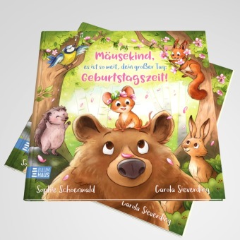 Mäusekind, es ist so weit, dein großer Tag: Geburtstagszeit! 