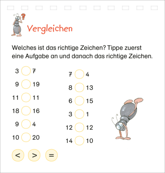 BOOKii Fit für Mathe Interaktiver Lernspaß 1. Klasse