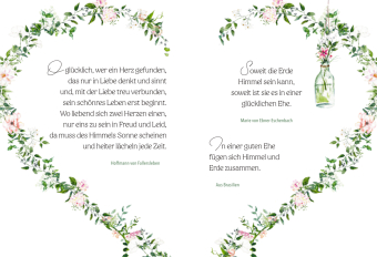 Zur Hochzeit für euch zwei