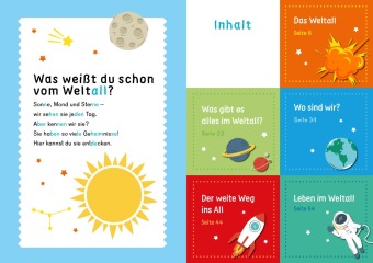 Dein Lesestart: Weißt du schon alles über das Weltall? Ab 1. Klasse 