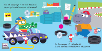 Ohren auf und los geht's! Das Autorennen 