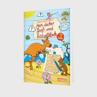 Rätselspaß Grundschule: Mein dicker Spaß- und Rätselblock 