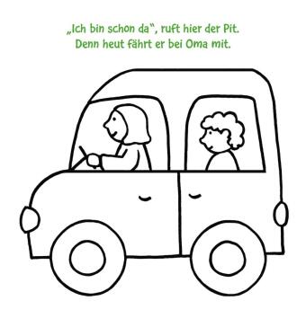 Ausmalbilder für Kita-Kinder: Das dicke Kindergarten-Malbuch: vorher und nachher