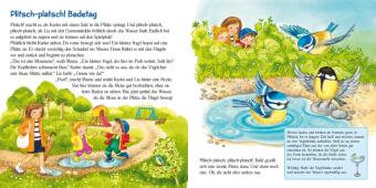 Pass gut auf die kleine Meise auf 