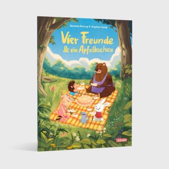 Vier Freunde und ein Apfelkuchen