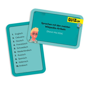 QUIZehn - Allgemeinwissen. Das listige Spiel um die Top 10