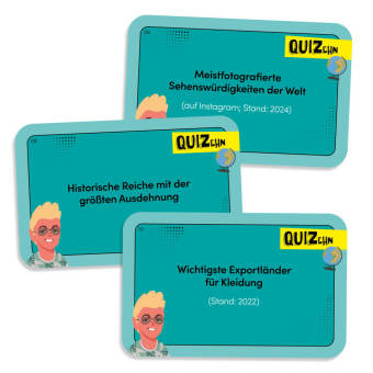 QUIZehn - Allgemeinwissen. Das listige Spiel um die Top 10