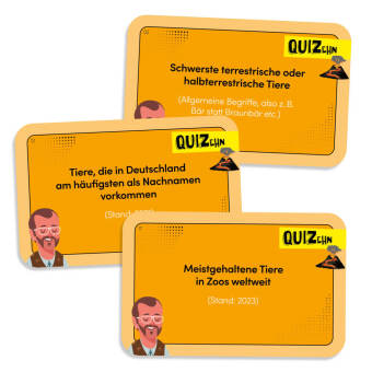 QUIZehn - Natur & Nonsens. Das listige Spiel um die Top 10