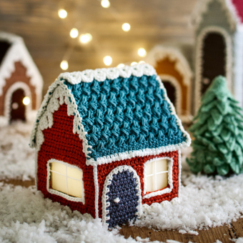 Mein gehäkeltes Weihnachtsdorf - Adventskalenderbuch