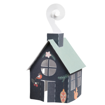 Der verbastelbare Adventskalender: Kreativer Advent. Papierdesigns zum Ausschneiden, Verbasteln und Dekorieren. 