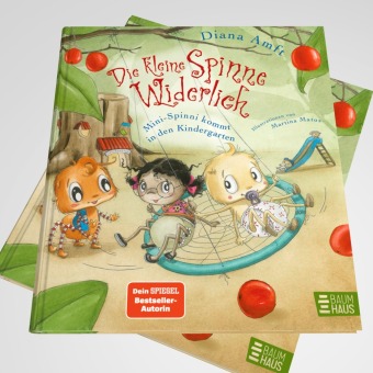 Die kleine Spinne Widerlich - Mini-Spinni kommt in den Kindergarten